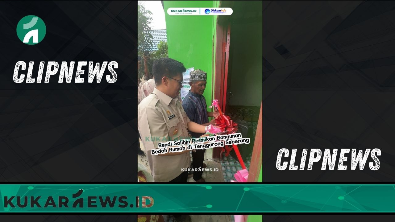 Rendi Resmikan Bangunan Bedah Rumah di Tenggarong Seberang - Clipnews