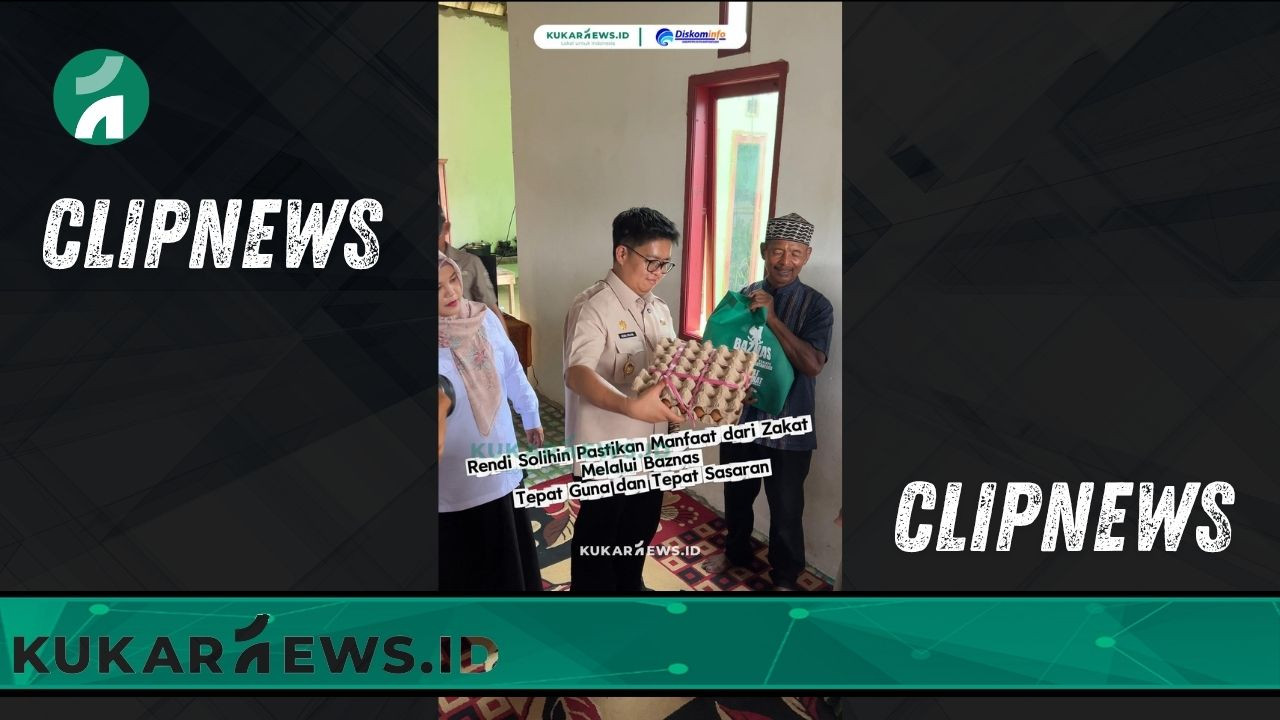 Rendi Solihin Pastikan Manfaat dari Zakat Melalui Baznas Tepat Guna dan Tepat Sasaran - Clipnews