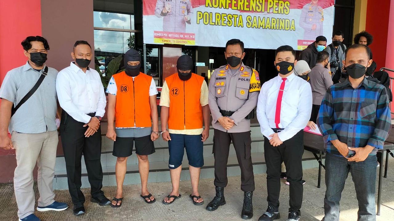 Dua Tersangka Pencurian Mobil di Parkiran Masjid Ditangkap Tim Marabunta