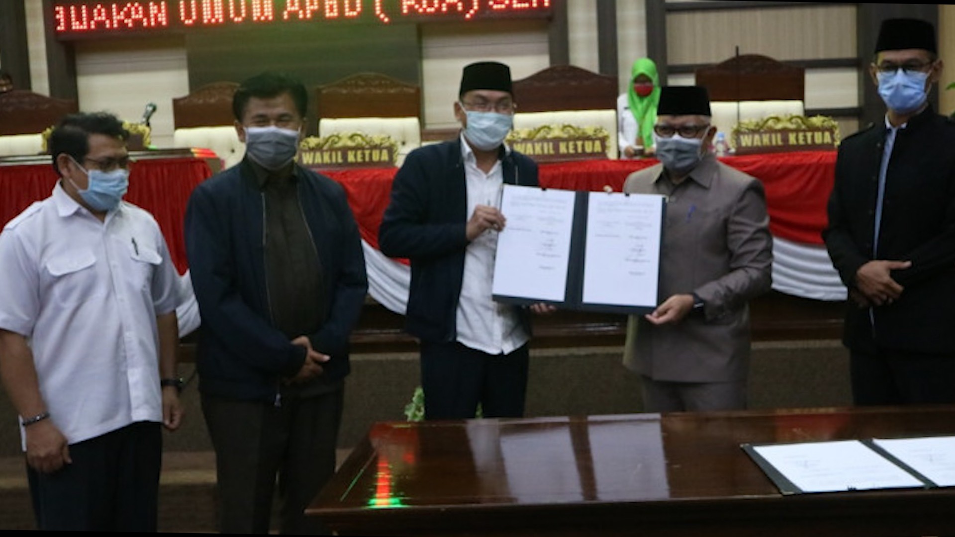 Pemkab dan DPRD Sepakati RAPBD Kukar Sebesar Rp 3,6 Triliun