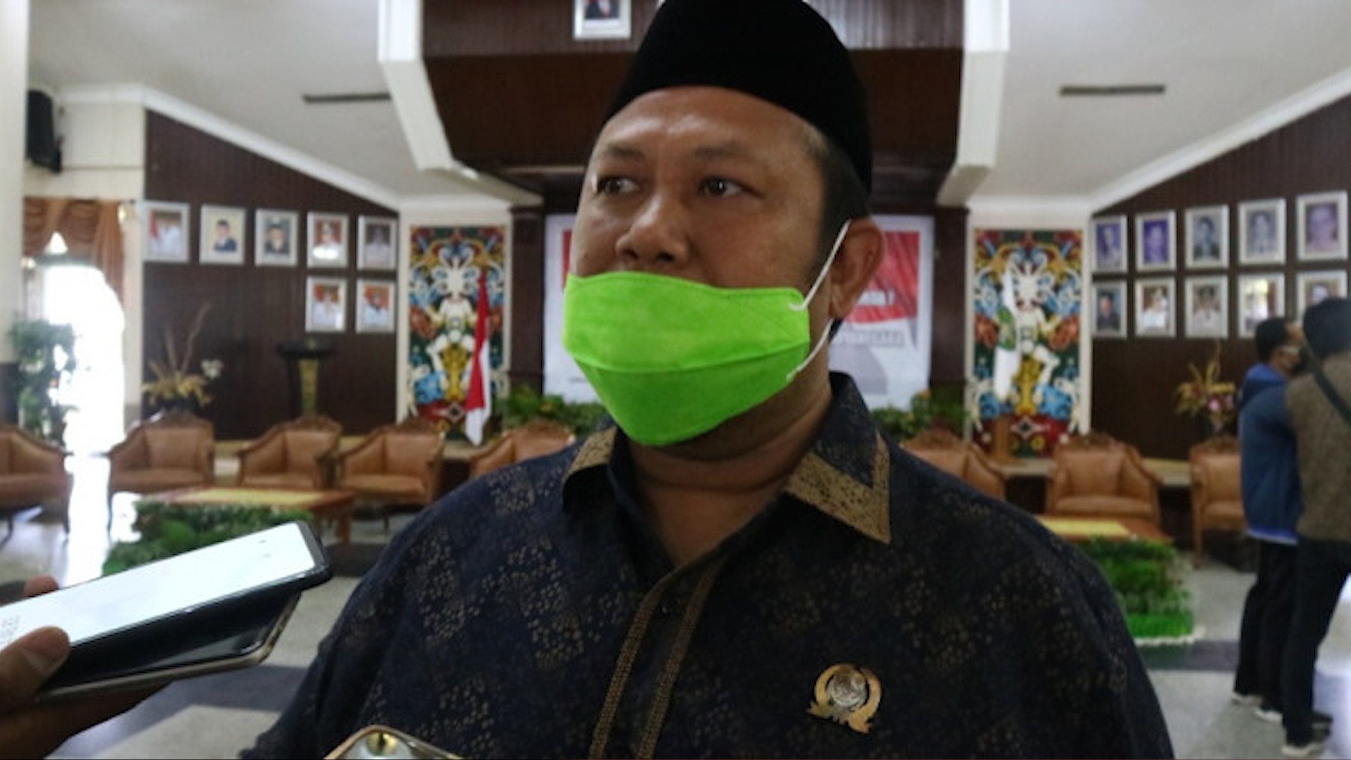 Ketua DPRD Kukar Imbau Tetap Masyarakat Menjalankan Prokes