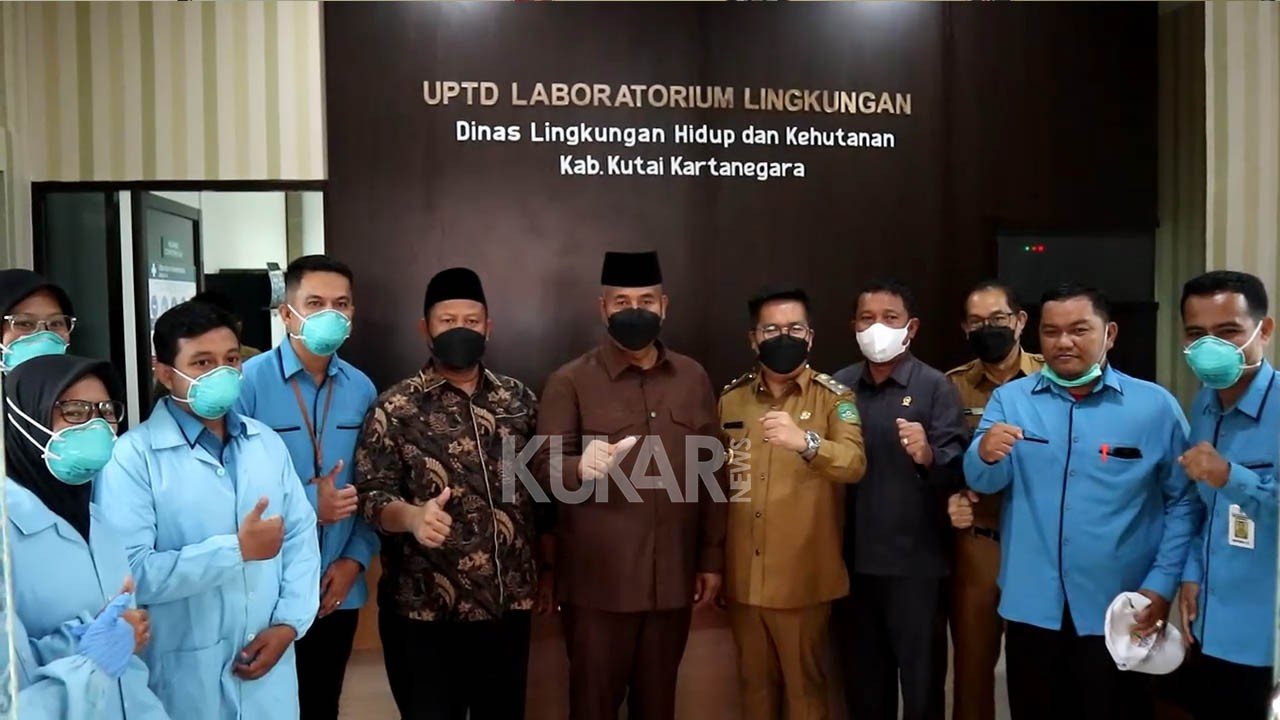 Abdul Rasid Apresiasi Laboratorium Lingkungan yang Dikelola DLHK Kukar
