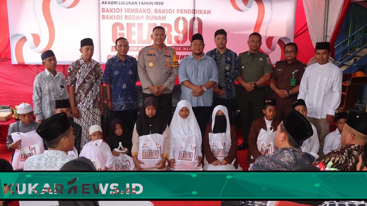 Akabri Lulusan 90 Gelar Bakti Sosial Serentak Se-Indonesia