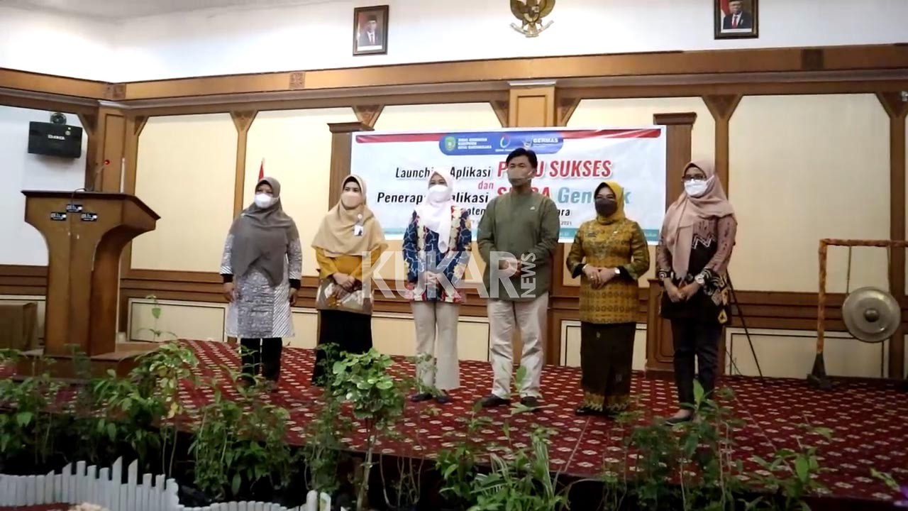 Tingkatkan Pelayanan, Dinkes Kukar Launching Pemakaian Aplikasi Sikda Generik dan Pintu Sukses