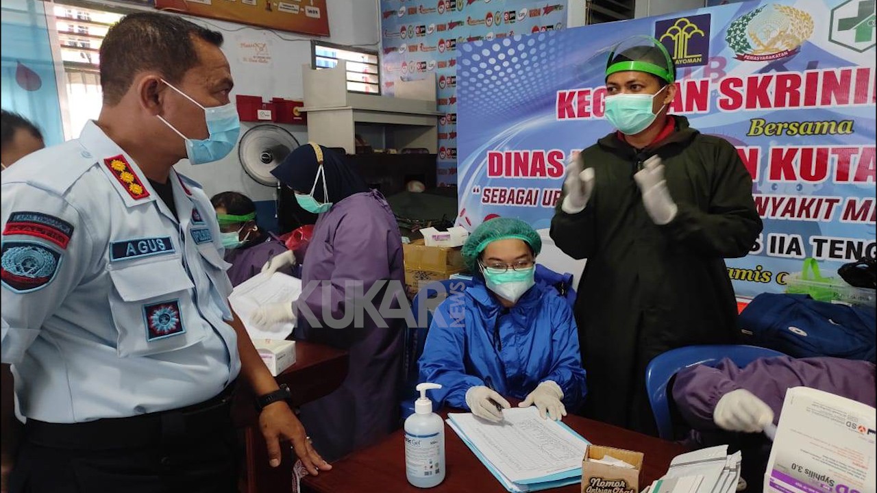 Cegah TB-HIV, Dinkes Kukar Lakukan Screening di Lapas Tenggarong