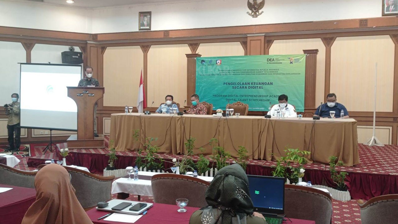 Diskominfo Kukar dan BPSDMP Kominfo Banjarmasin Dorong Perkembangan IT Lewat DEA