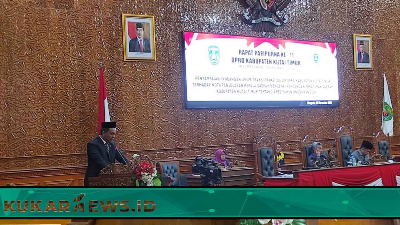 Ini Catatan Fraksi Demokrat Kepada Pemerintah Terhadap R-APBD Kutim Tahun 2024