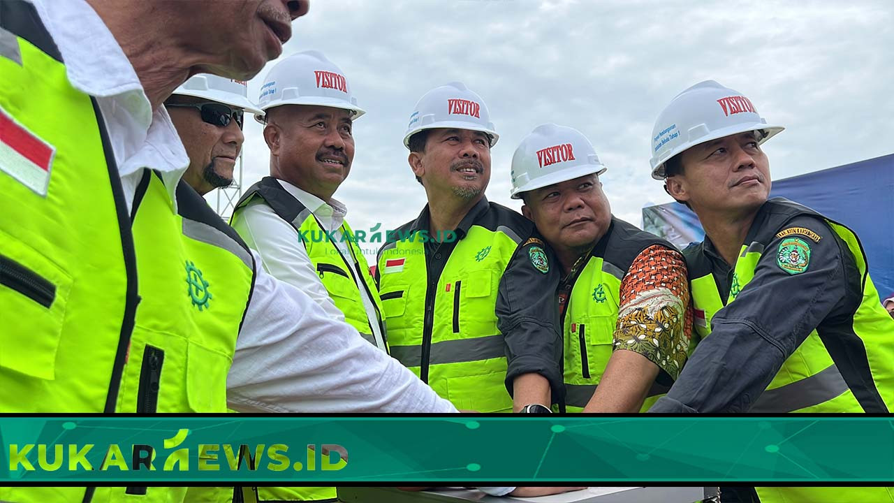 Bupati Edi Damansyah Pimpin Groundbreaking Jembatan Sebulu Tahap Pertama