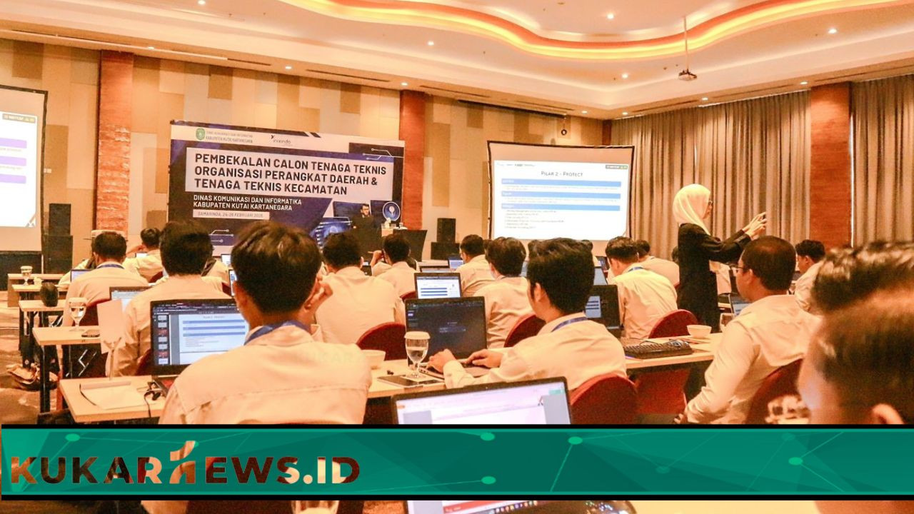 Diskominfo Kukar Gelar Pelatihan Tenaga Teknis untuk Penempatan di OPD dan Kecamatan