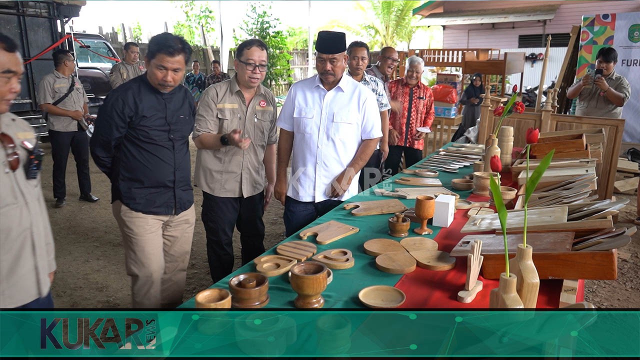 PT Tunggang Parangan Dorong Potensi Olahan Kayu Kukar
