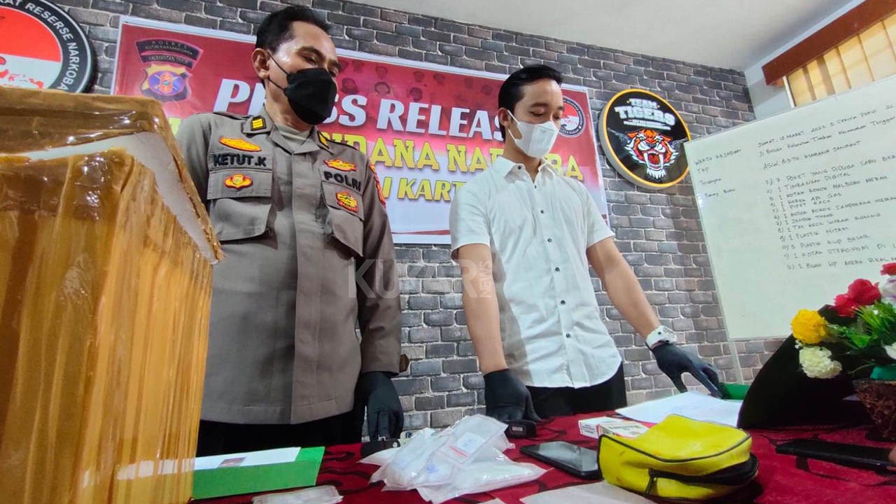 Pengedar Asal Kembang Janggut Ditangkap Miliki 155,41 Gram Sabu