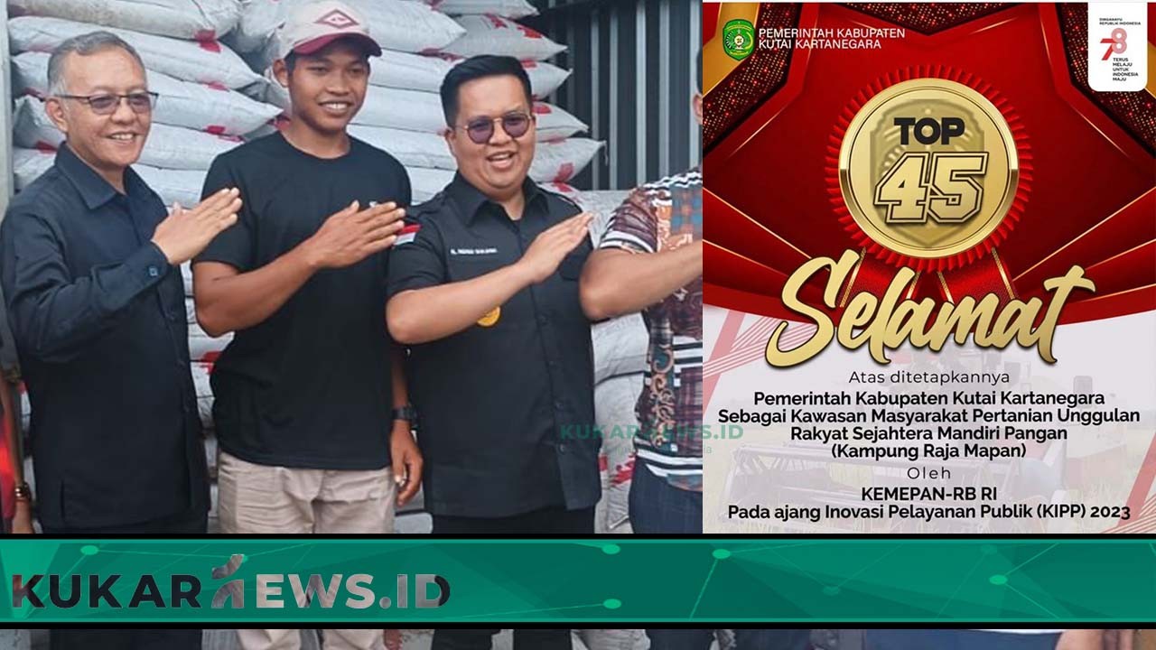 Prestasi Edi-Rendi Majukan Petani Kukar, Diganjar Penghargaan Nasional dari KemenPAN RB