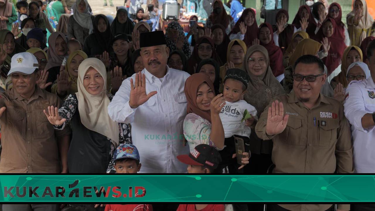 Resmikan Posyandu Edelweis Desa Jembayan, Edi Damansyah Kampanyekan Gerakan Pencegahan Stunting