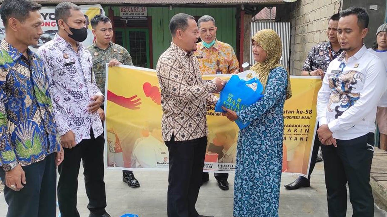 Sambut Hari Bakti Pemasyarakatan Ke 58, Lapas Tenggarong Berbagi Sesama