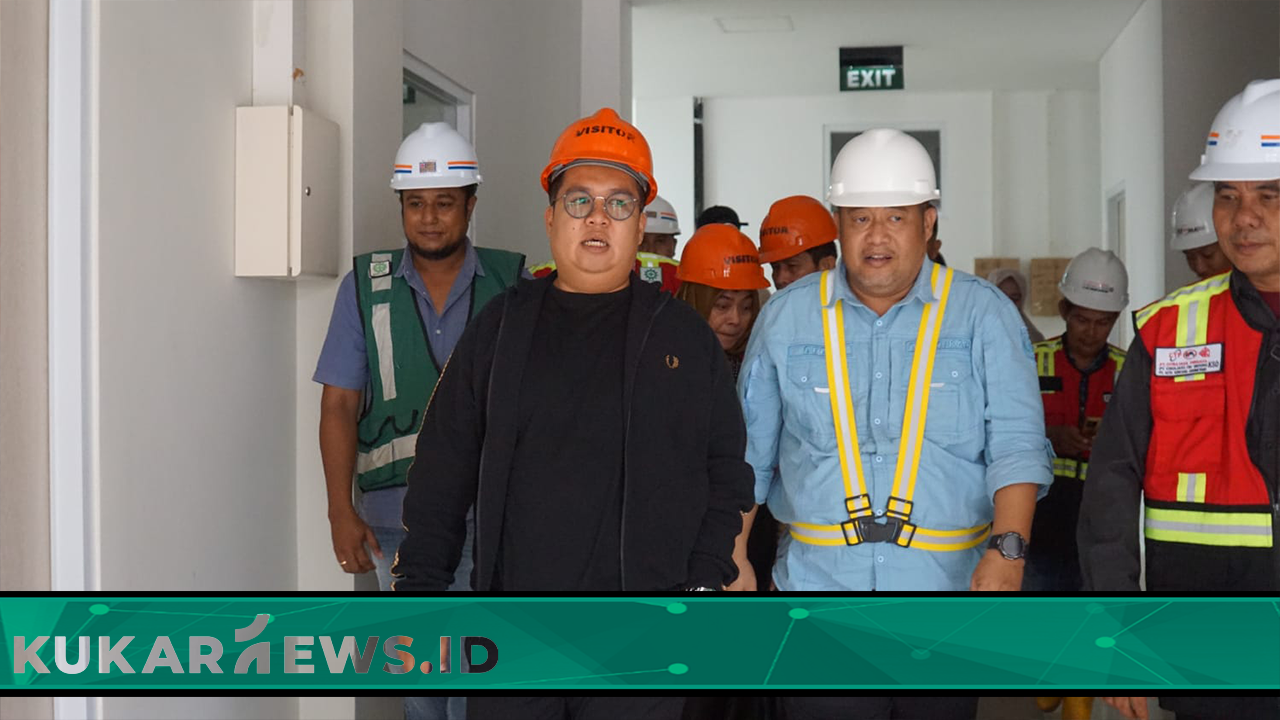 Wabup Kukar Rendi Solihin Tinjau RS Muara Badak, Ditargetkan Beroperasi Akhir 2024