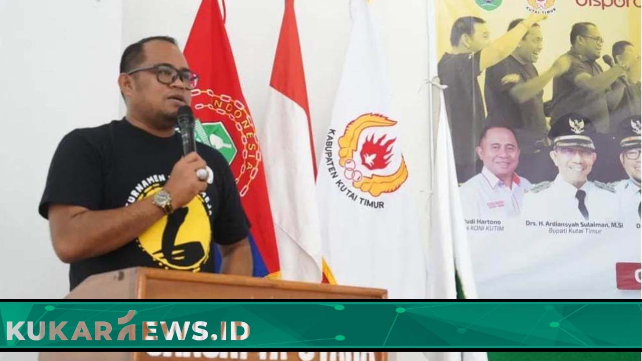 Wabup Kutim Buka Secara Resmi Turnamen Tenis Meja Kutim Open 2023