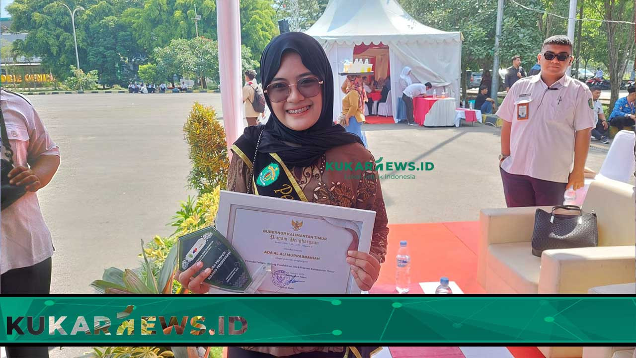 Alda, Pemuda Pelopor Asal Kukar Raih Penghargaan Kategori Pendidikan dari Dispora Kaltim