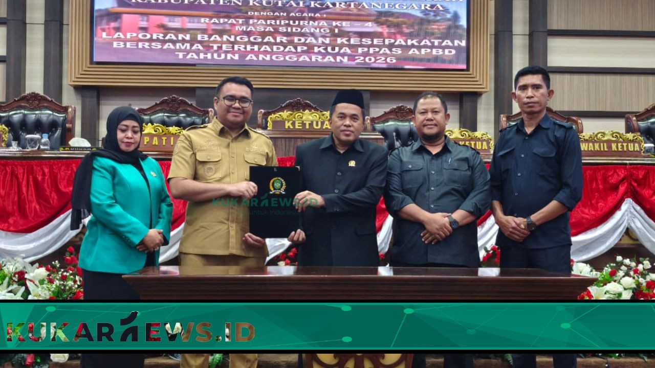 APBD Kukar 2026 Disepakati Rp7,5 Triliun, DPRD Tekankan Pemerataan Pembangunan
