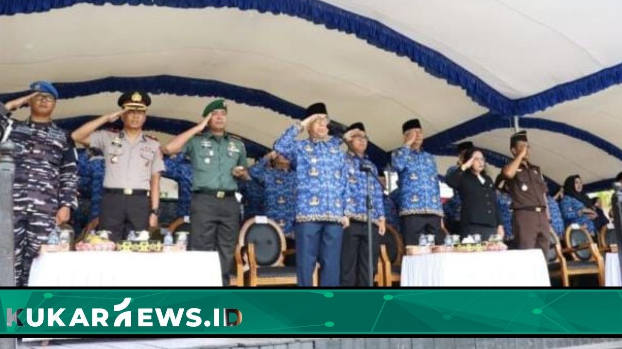 Ardiansyah Sulaiman Pimpin Upacara Peringatan HUT KORPRI ke-54 di Kutim