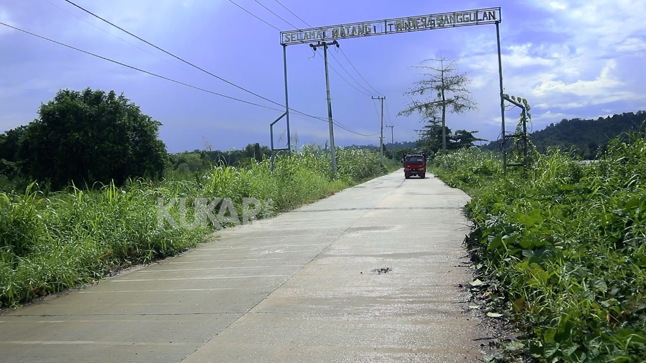 Peningkatan Jalan di Desa Sanggulan Rampung,  Pemkab Kukar Segera Realisasikan Proyek Lanjutan