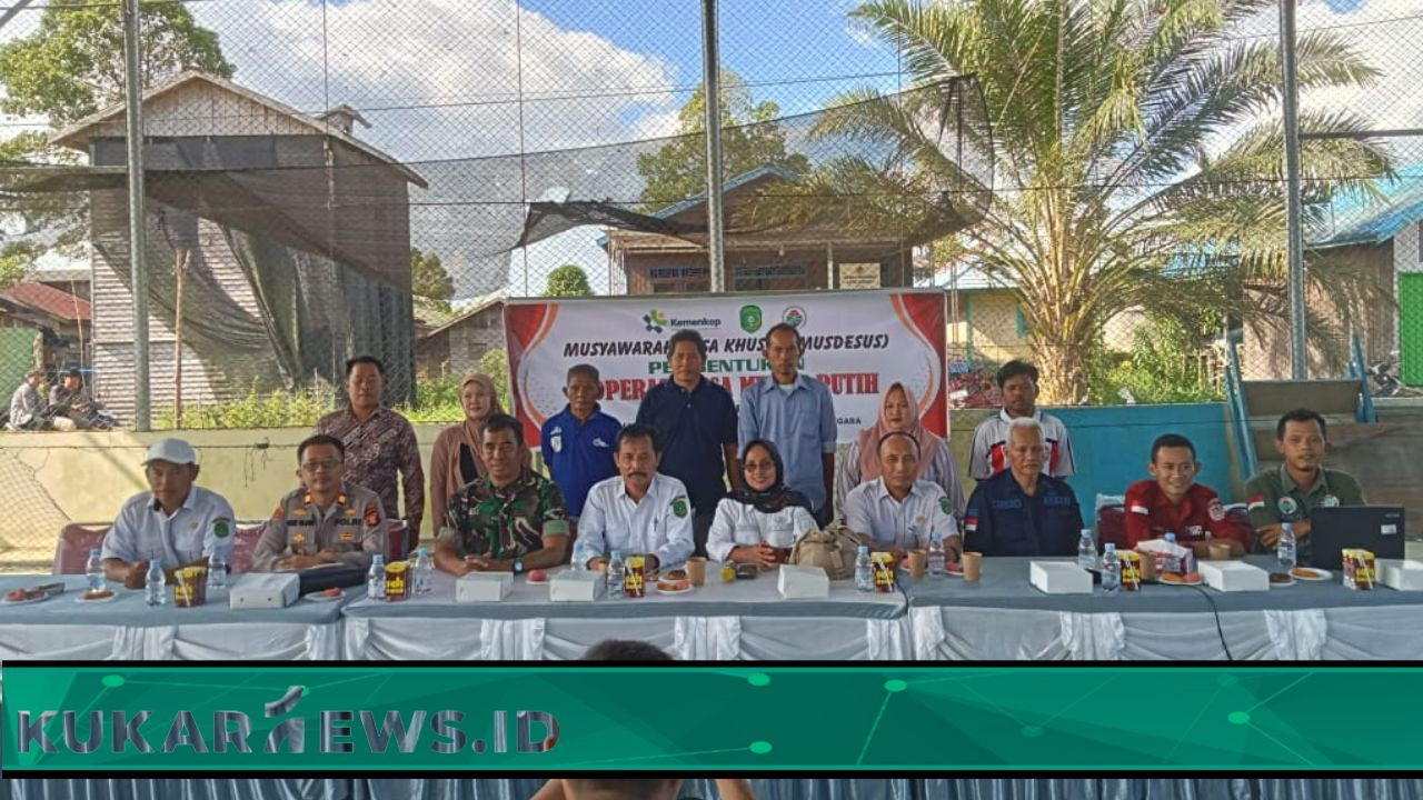 Koperasi Desa Merah Putih Resmi Terbentuk di 20 Desa di Kecamatan Muara Kaman