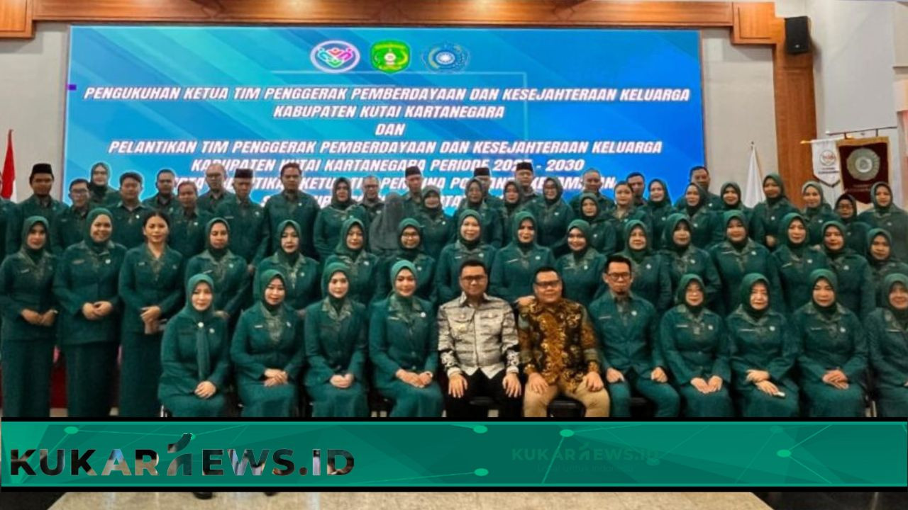 Ketua TP-PKK Kukar Dikukuhkan, PKK Diminta Jadi Garda Terdepan Pemberdayaan Keluarga