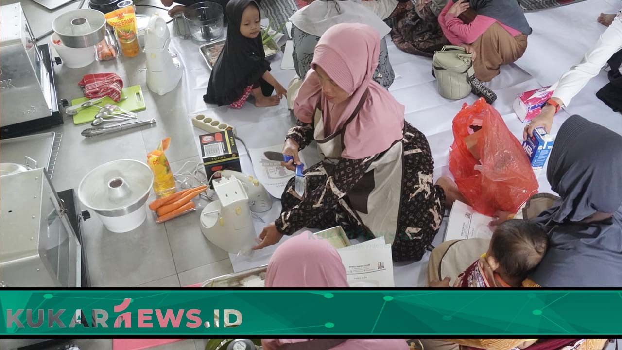 DP3A Kukar Beri Pelatihan Tata Boga di Kecamatan Tenggarong Seberang untuk Penurunan Stunting