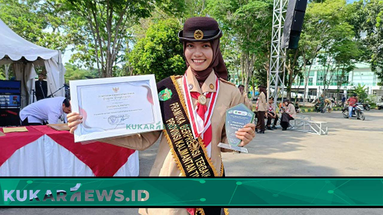 Perjuangan Saudah, Gadis Desa Terima Penghargaan dari Dispora Kaltim
