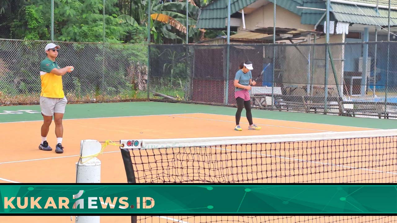 Atlet Tenis Kaltim Matangkan Persiapan Jelang Prapopnas Kendari